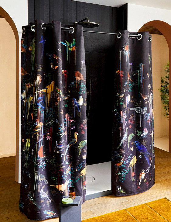 Rideau de douche Birds...